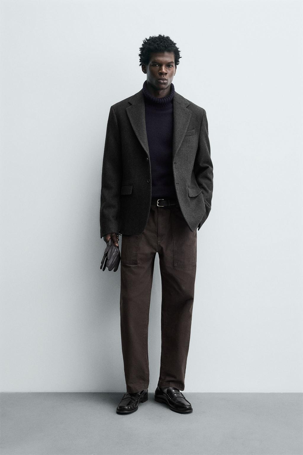 БЛЕЙЗЕР ИЗ РЕЛЬЕФНОЙ ТКАНИ В ЕЛОЧКУ