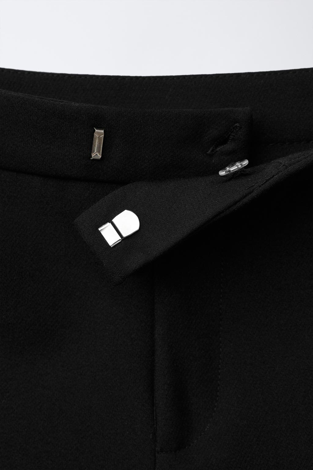 БРЮКИ-КЛЕШ В СТИЛЕ КОСТЮМНЫХ