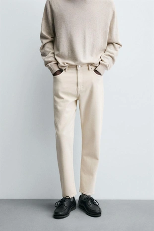 Купить Zara Джинсы SLIM TAPERED FIT