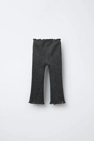 Купить Zara Брюки FLARE с блеском