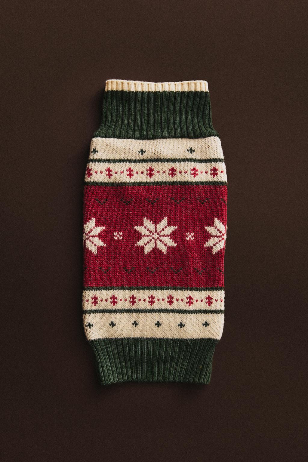 Рождественский свитер для домашних животных