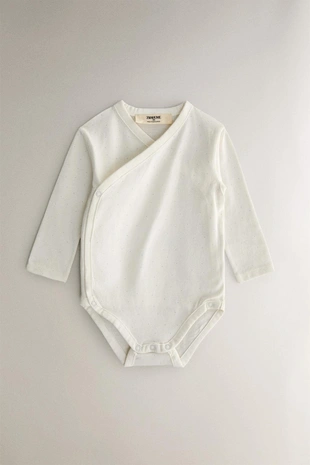 Купить Zara Детский боди для малышей с принтом слонов (набор из 3 штук)