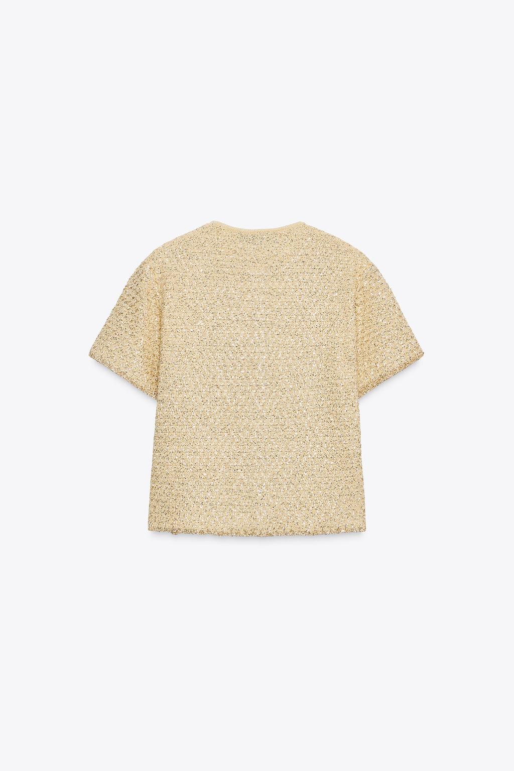 ВЯЗАНАЯ КУРТКА С ПАЙЕТКАМИ