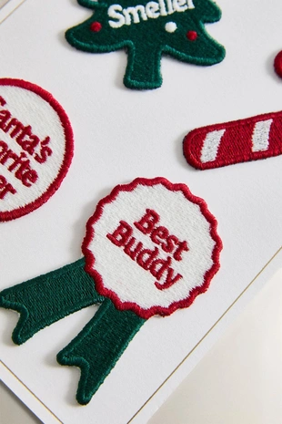 Термотерапия рождественские нашивки (набор из 4 шт.)- Заказать в России