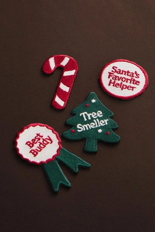 Термотерапия рождественские нашивки (набор из 4 шт.)- Заказать в России