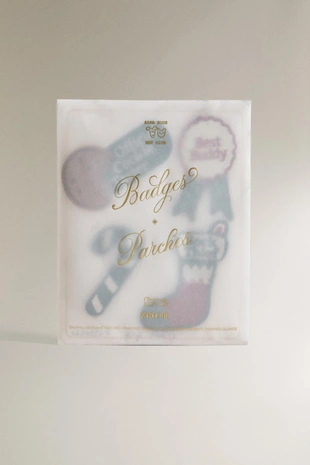 Термоклейкие патчи на рождество (набор из 4 штук)