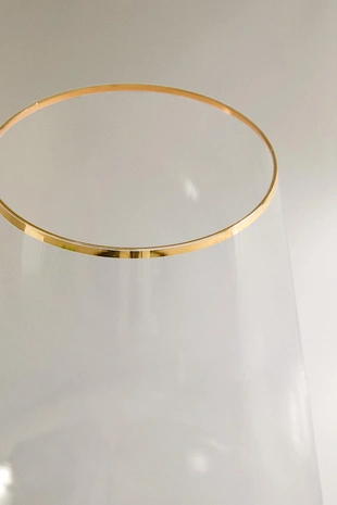 Рождественская бокал для вина с линиями- Заказать в России