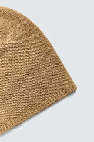 Шапка бини из смесовой шерсти- Заказать в России