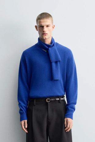 Свитер из шерсти и кашемира с V-образным вырезом — LIMITED EDITION- Заказать в России