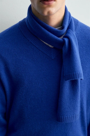 Короткий шарф из шерсти и кашемира- Заказать в России