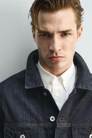 Укороченная джинсовая куртка — LIMITED EDITION- Заказать в России