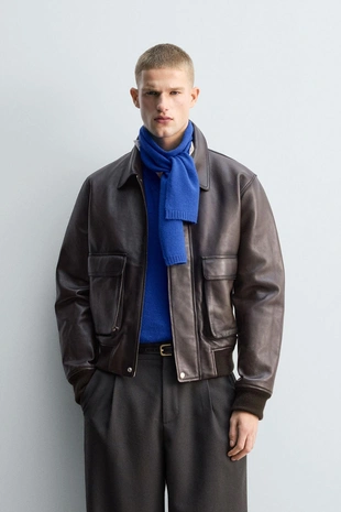 Кожаная куртка LIMITED EDITION- Заказать в России