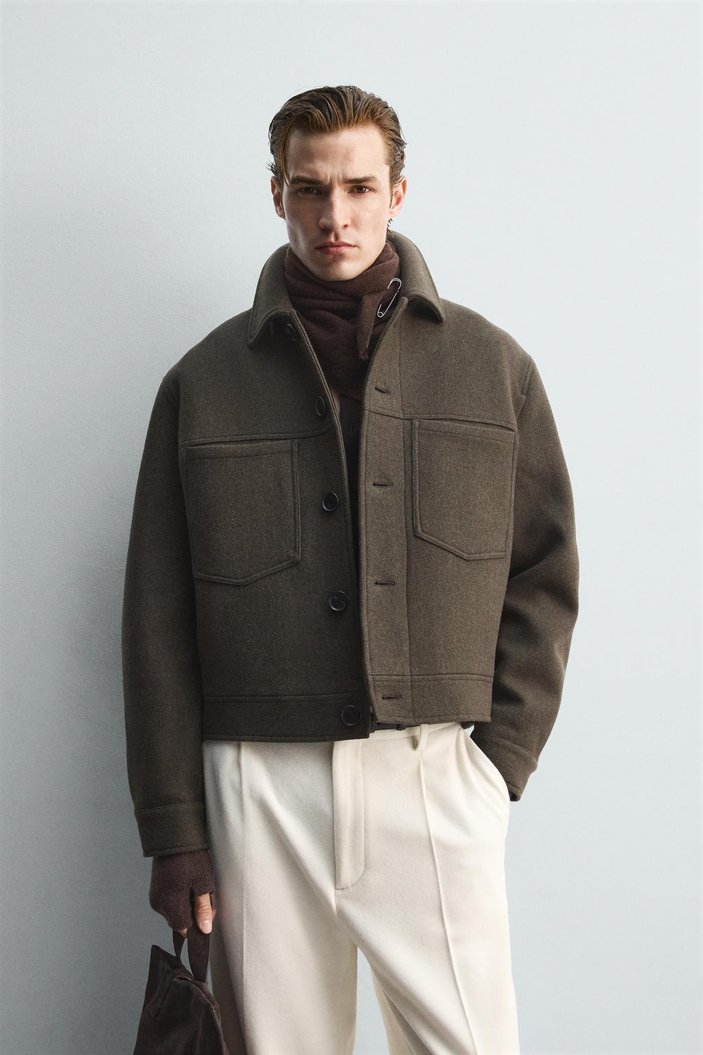 КУРТКА ИЗ СМЕСОВОЙ ШЕРСТИ. ЛИМИТИРОВАННАЯ СЕРИЯ