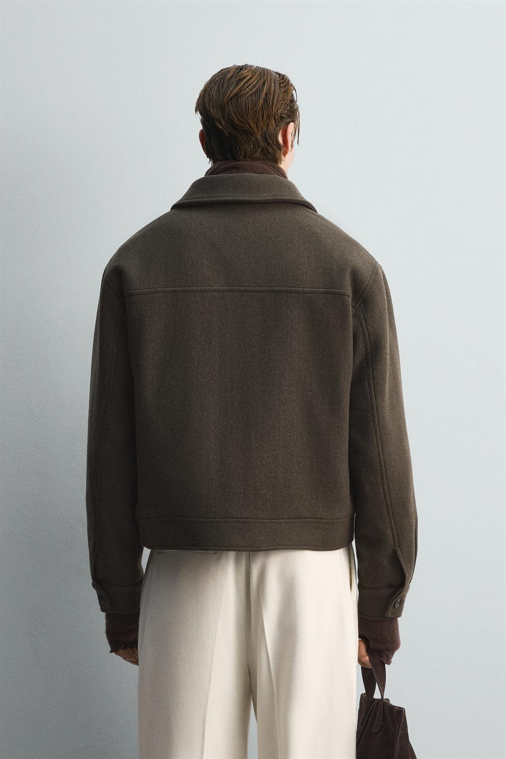 КУРТКА ИЗ СМЕСОВОЙ ШЕРСТИ. ЛИМИТИРОВАННАЯ СЕРИЯ