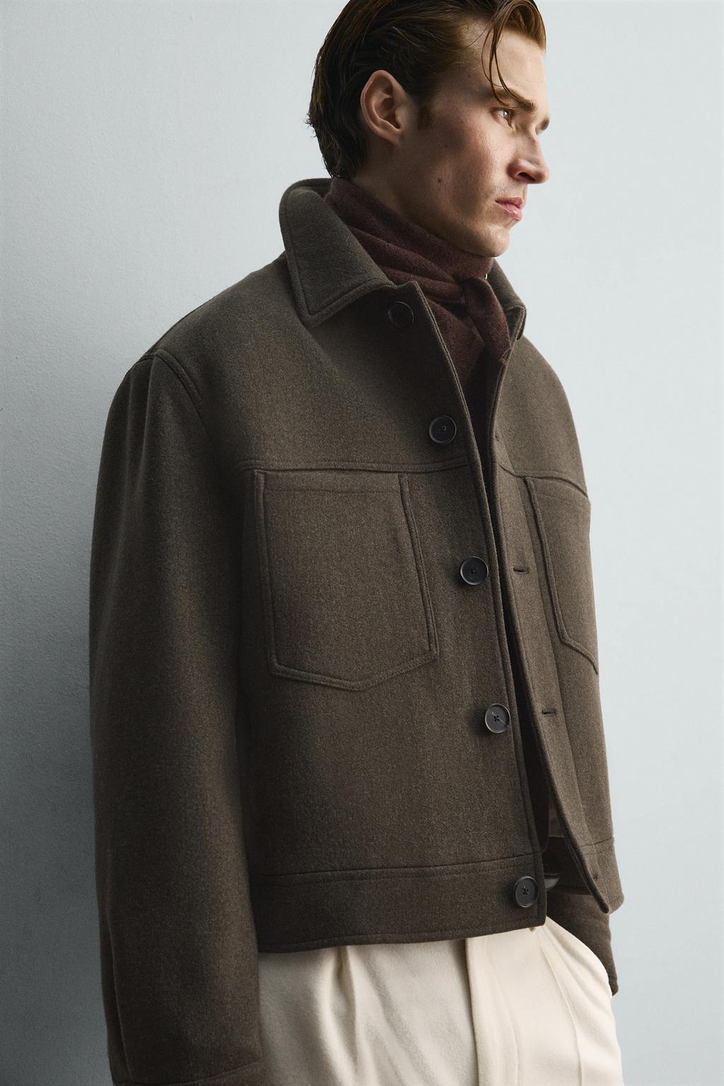 КУРТКА ИЗ СМЕСОВОЙ ШЕРСТИ. ЛИМИТИРОВАННАЯ СЕРИЯ