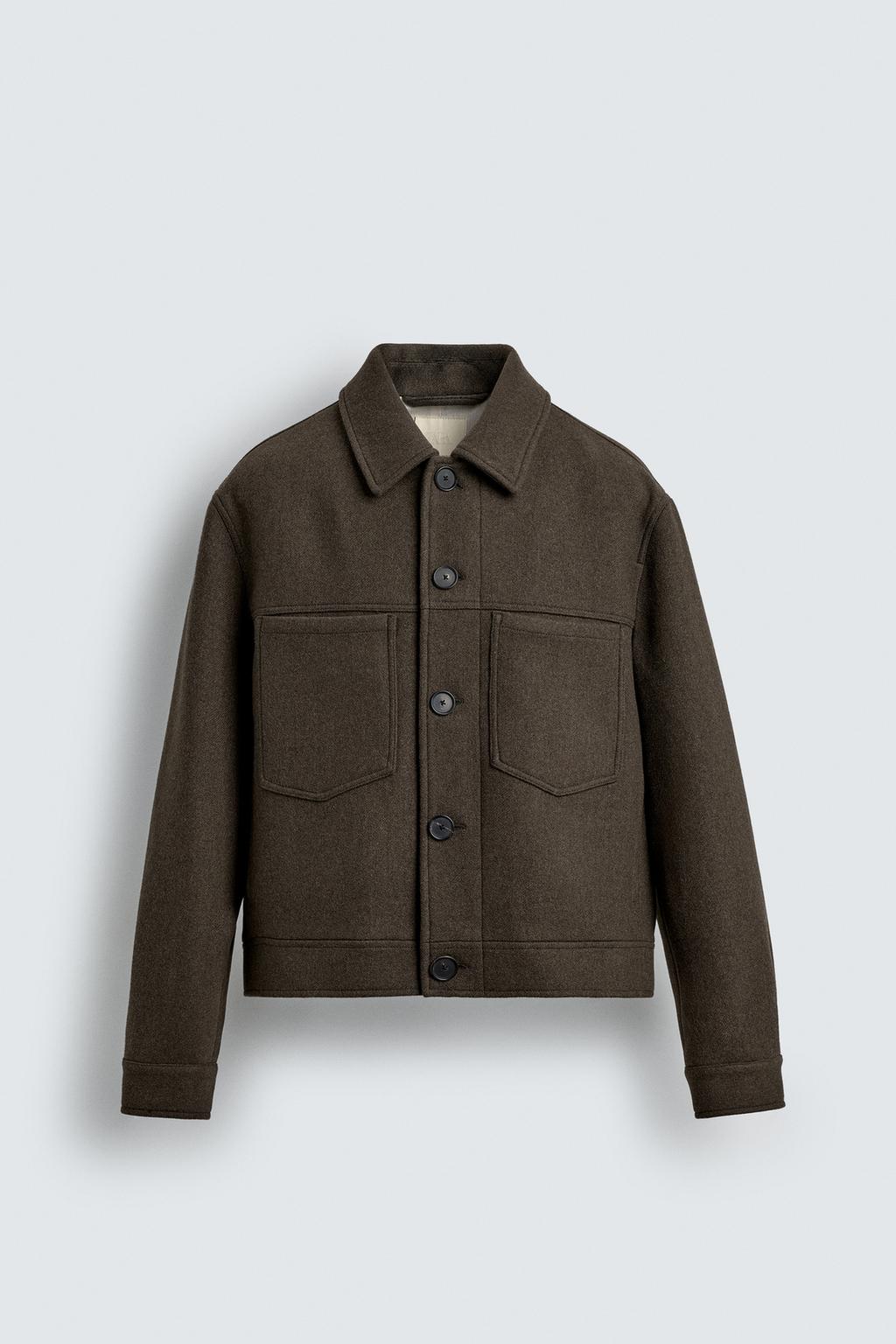 КУРТКА ИЗ СМЕСОВОЙ ШЕРСТИ. ЛИМИТИРОВАННАЯ СЕРИЯ