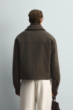 Куртка из смесовой шерсти. лимитированная серия- Заказать в России