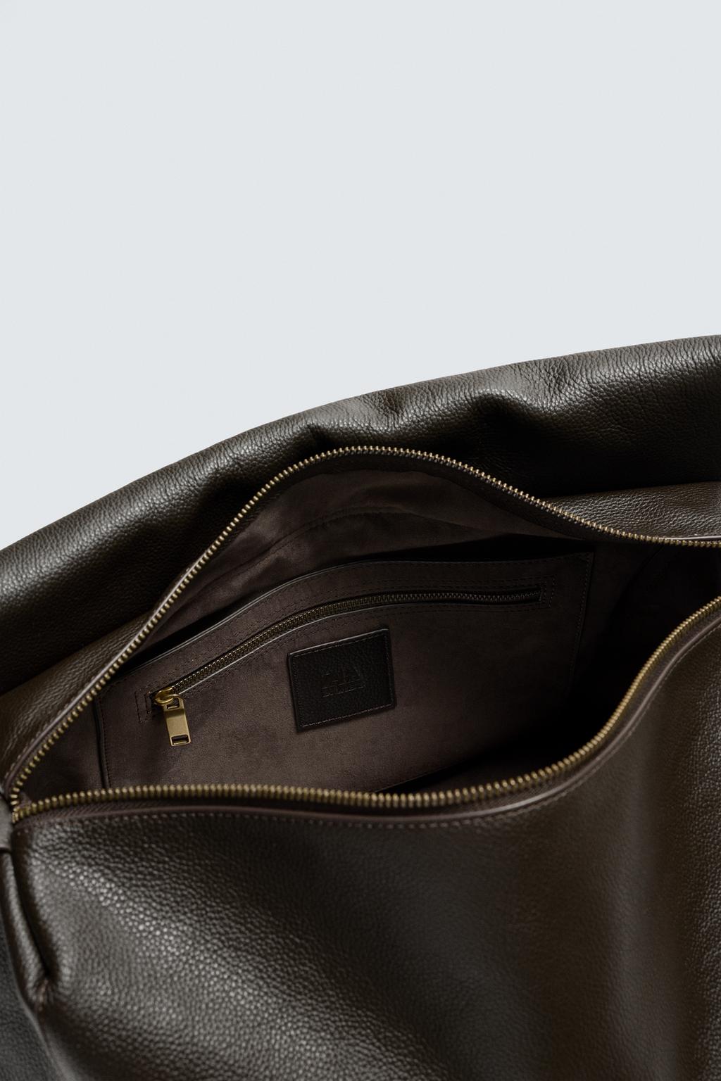 КОЖАНАЯ СУМКА С ПЛЕЧЕВЫМ РЕМНЕМ XL, LIMITED EDITION