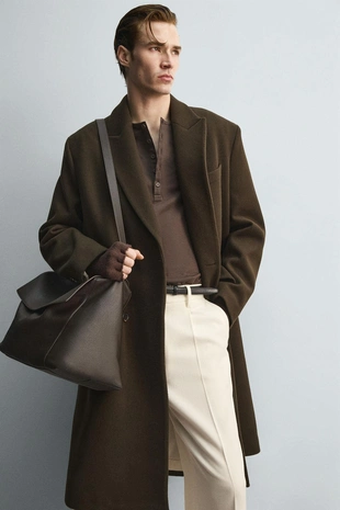 Кожаная сумка с плечевым ремнем XL, LIMITED EDITION- Заказать в России