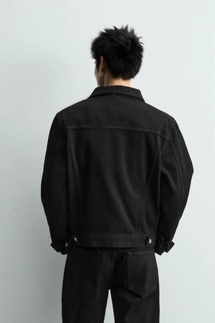 Укороченная джинсовая куртка — LIMITED EDITION- Заказать в России