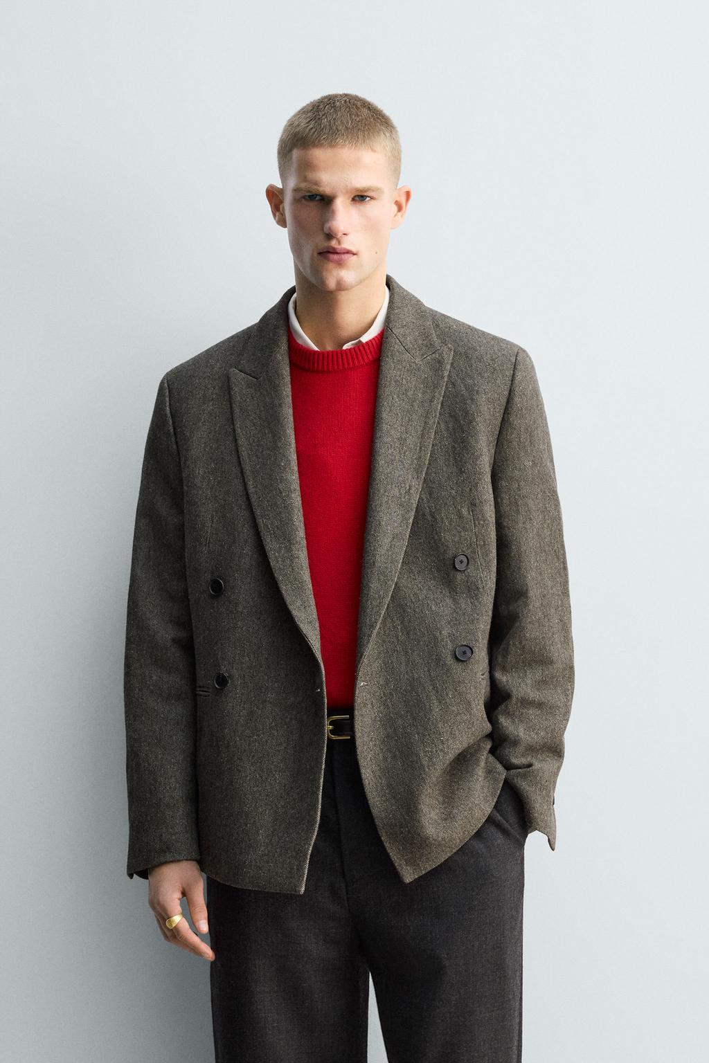 БЛЕЙЗЕР ИЗ РЕЛЬЕФНОЙ ТКАНИ - LIMITED EDITION