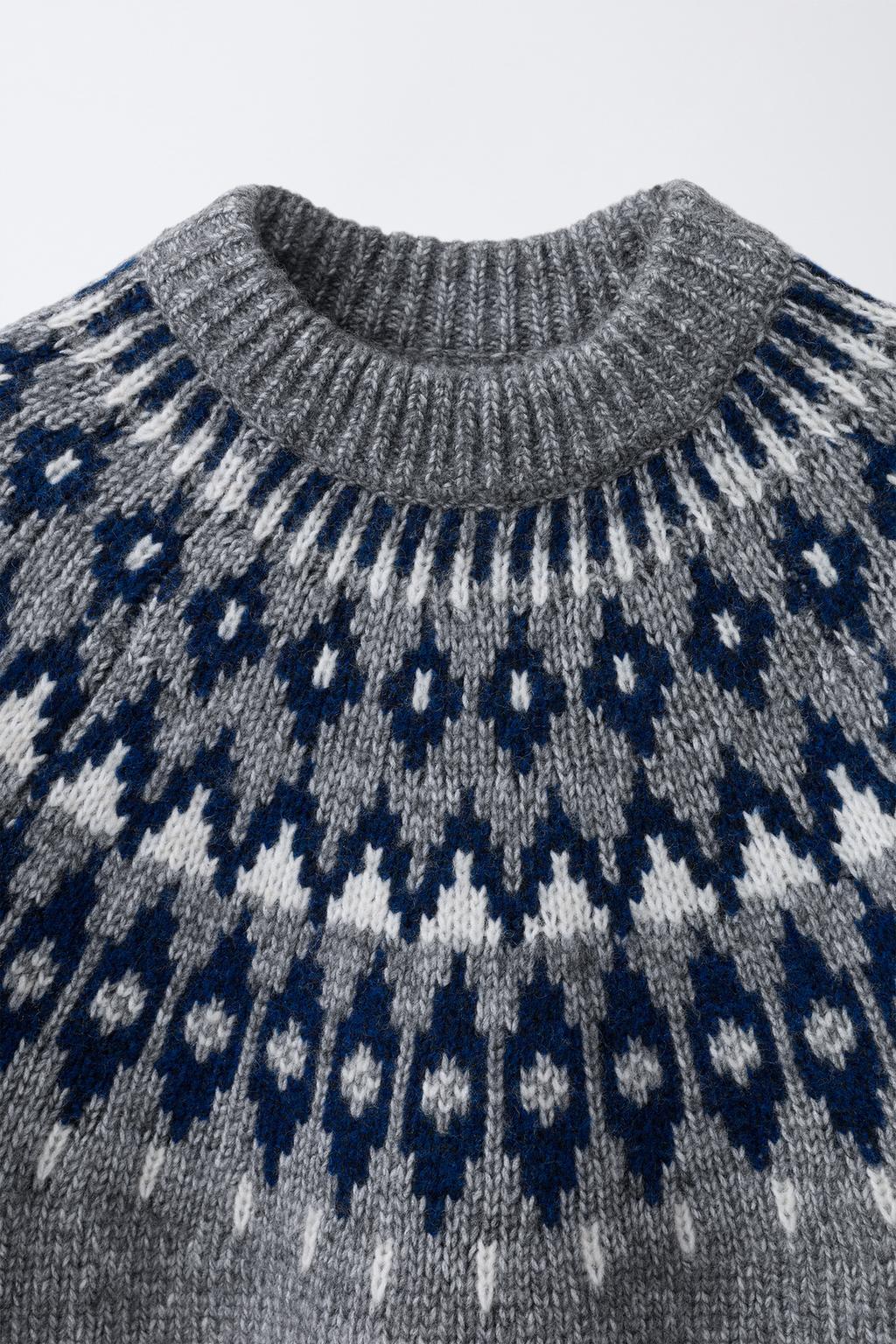 ЖАККАРДОВЫЙ СВИТЕР