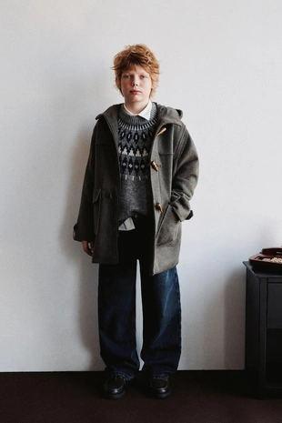 Жаккардовый свитер- Заказать в России