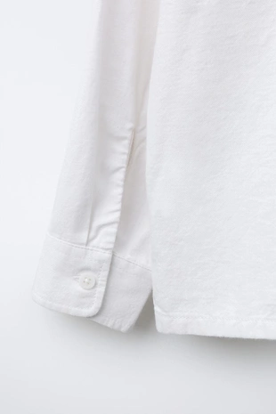 Фланелевая рубашка с карманом- Заказать в России