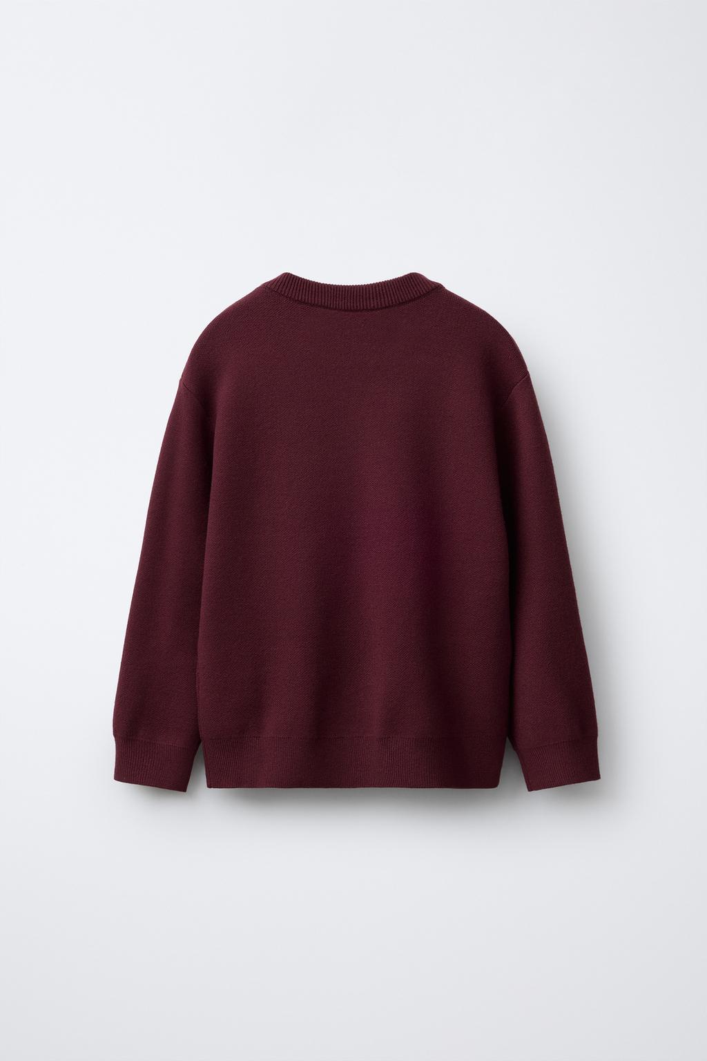 ОДНОТОННЫЙ СВИТЕР