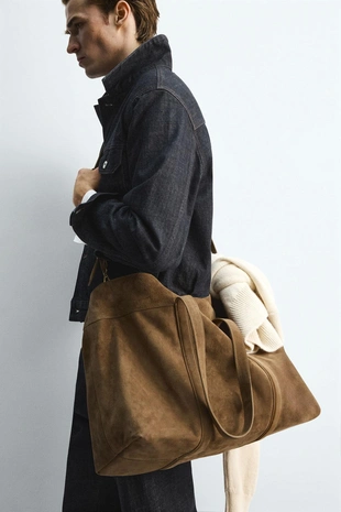 Кожаная сумка-шопер - LIMITED EDITION- Заказать в России