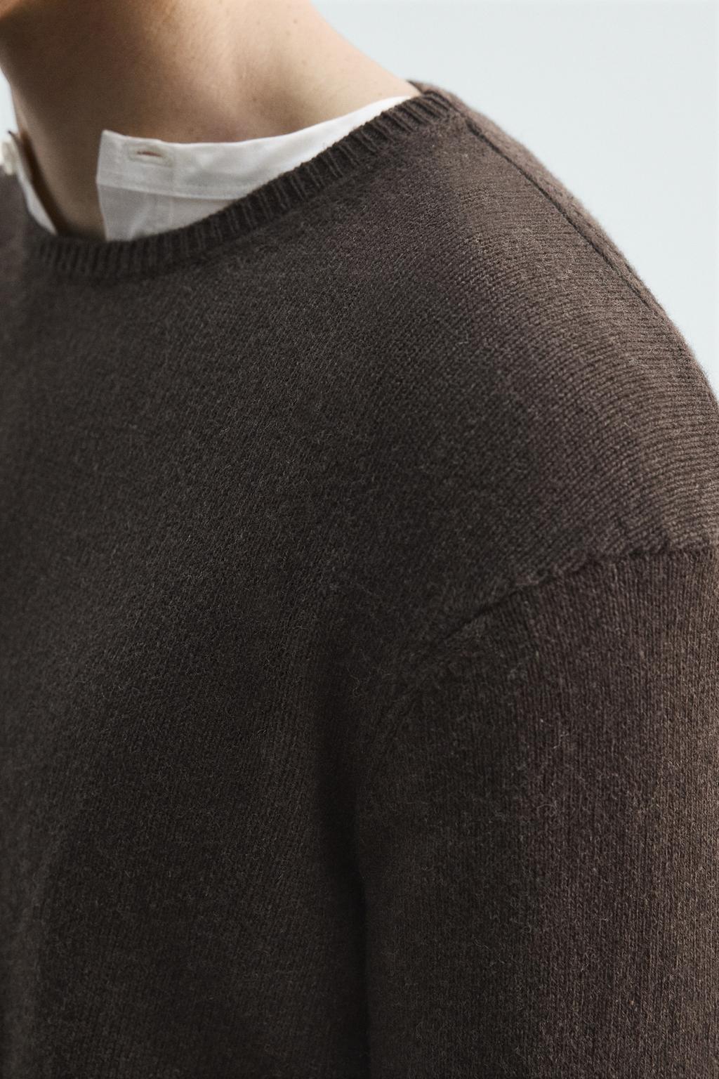 СВИТЕР ИЗ СМЕСОВОЙ ШЕРСТИ — LIMITED EDITION