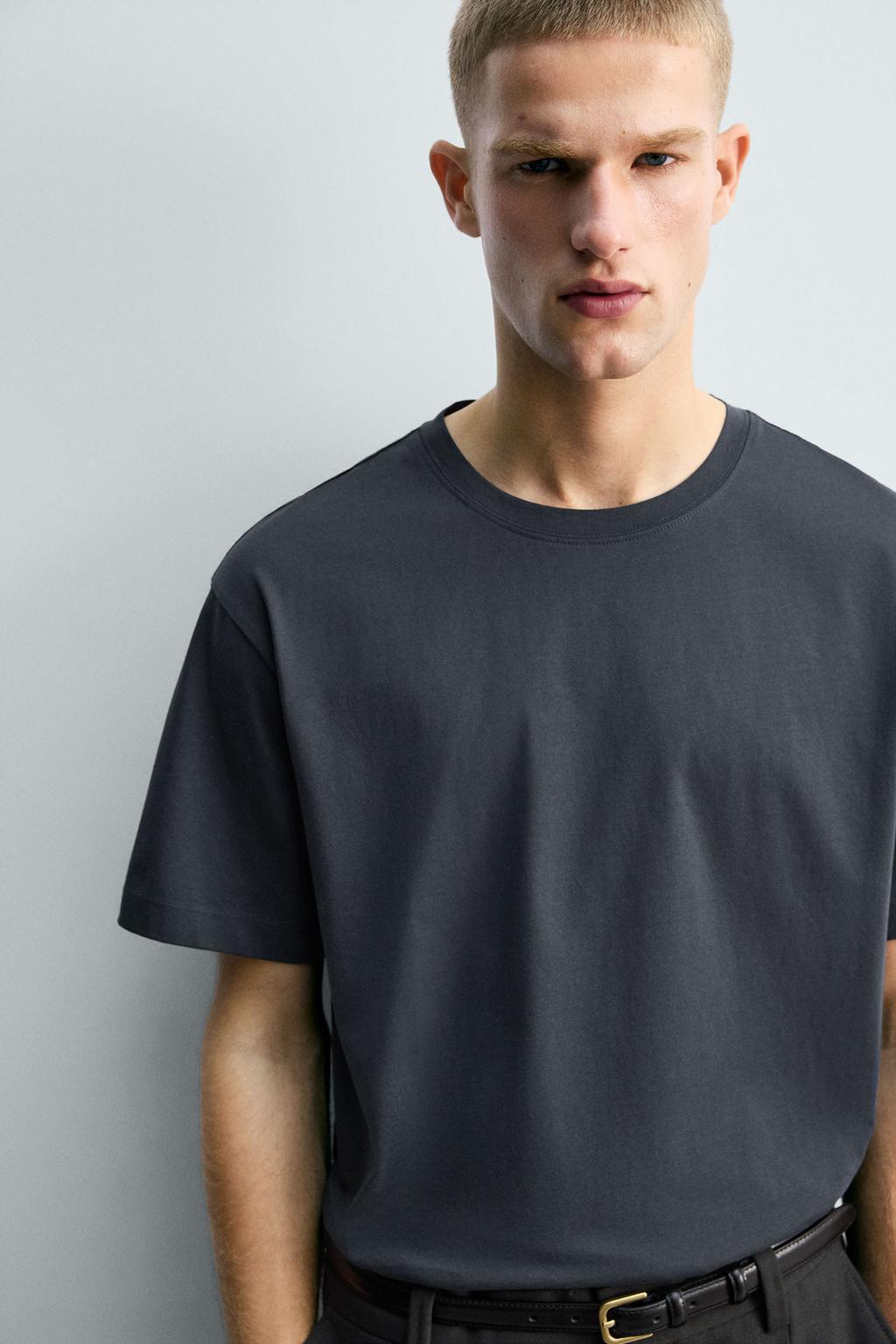 ФУТБОЛКА ИЗ МЕРСЕРИЗОВАННОГО ХЛОПКА С КОРОТКИМИ РУКАВАМИ - LIMITED EDITION