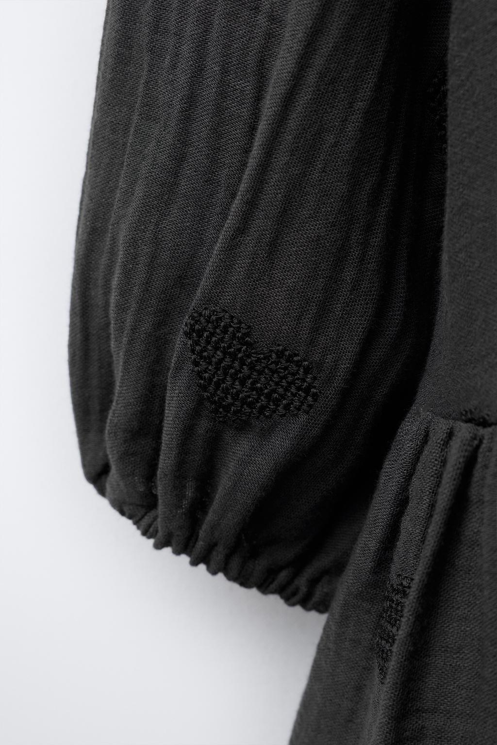 ПЛАТЬЕ С ВЫШИВКОЙ «СЕРДЕЧКИ»