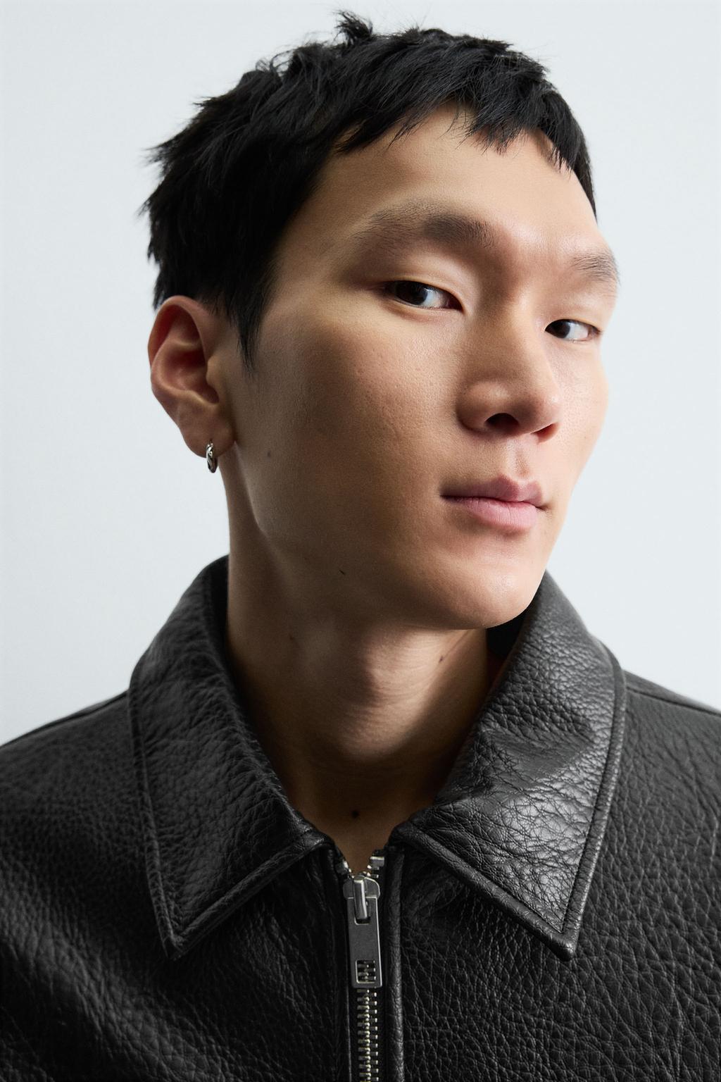 СТЕГАНАЯ КУРТКА ИЗ ИСКУССТВЕННОЙ КОЖИ