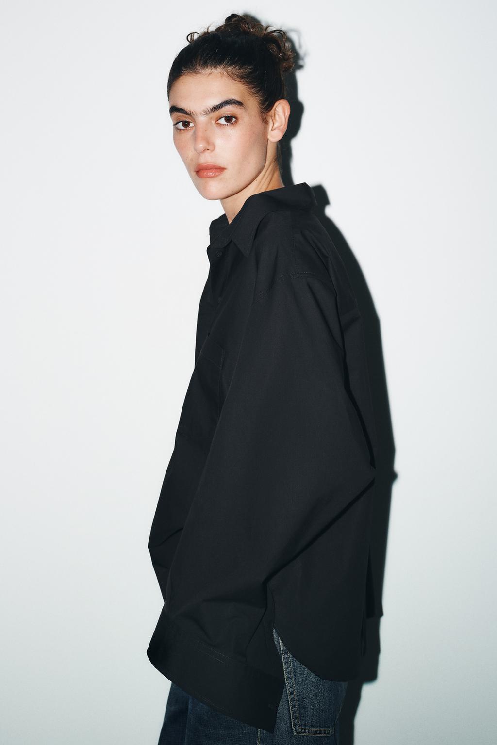 РУБАШКА ОВЕРСАЙЗ ИЗ ПОПЛИНА