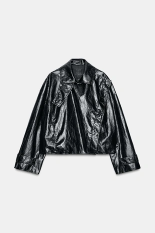 Купить Zara Куртка с блестящей тканью — ZW COLLECTION
