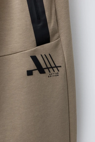 Спортивные брюки-джоггеры из INTERLOCK- Заказать в России