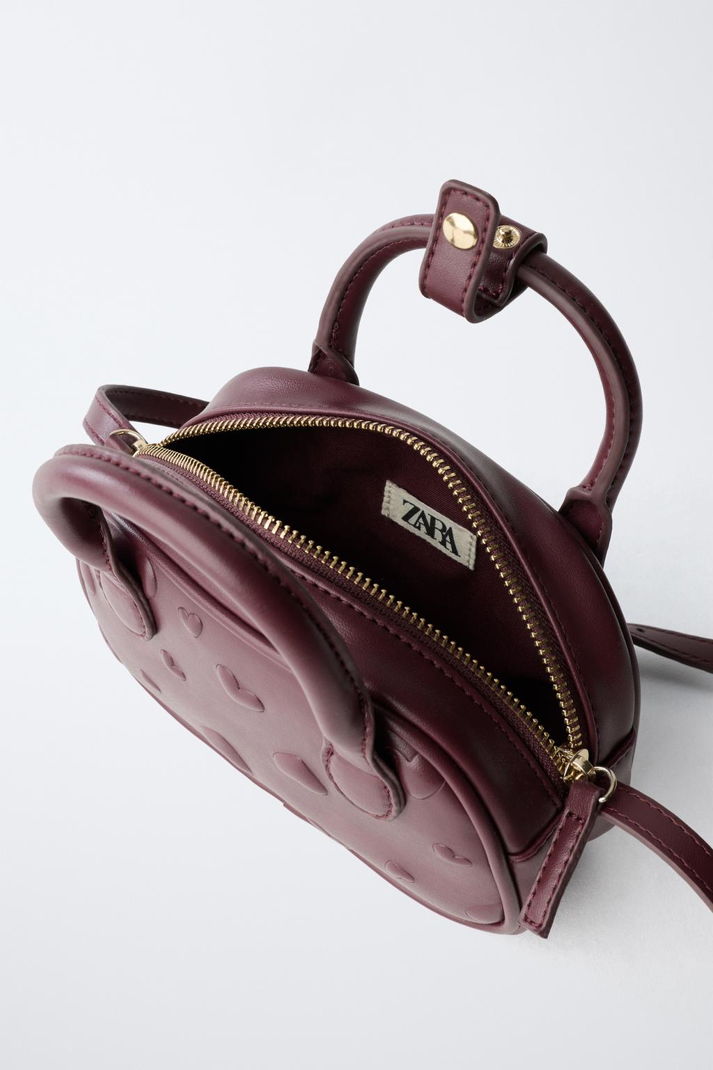 МИНИ-СУМКА-БОУЛИНГ С СЕРДЕЧКАМИ