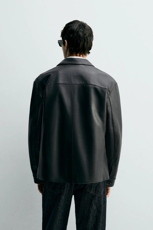 Кожаная куртка- Заказать в России