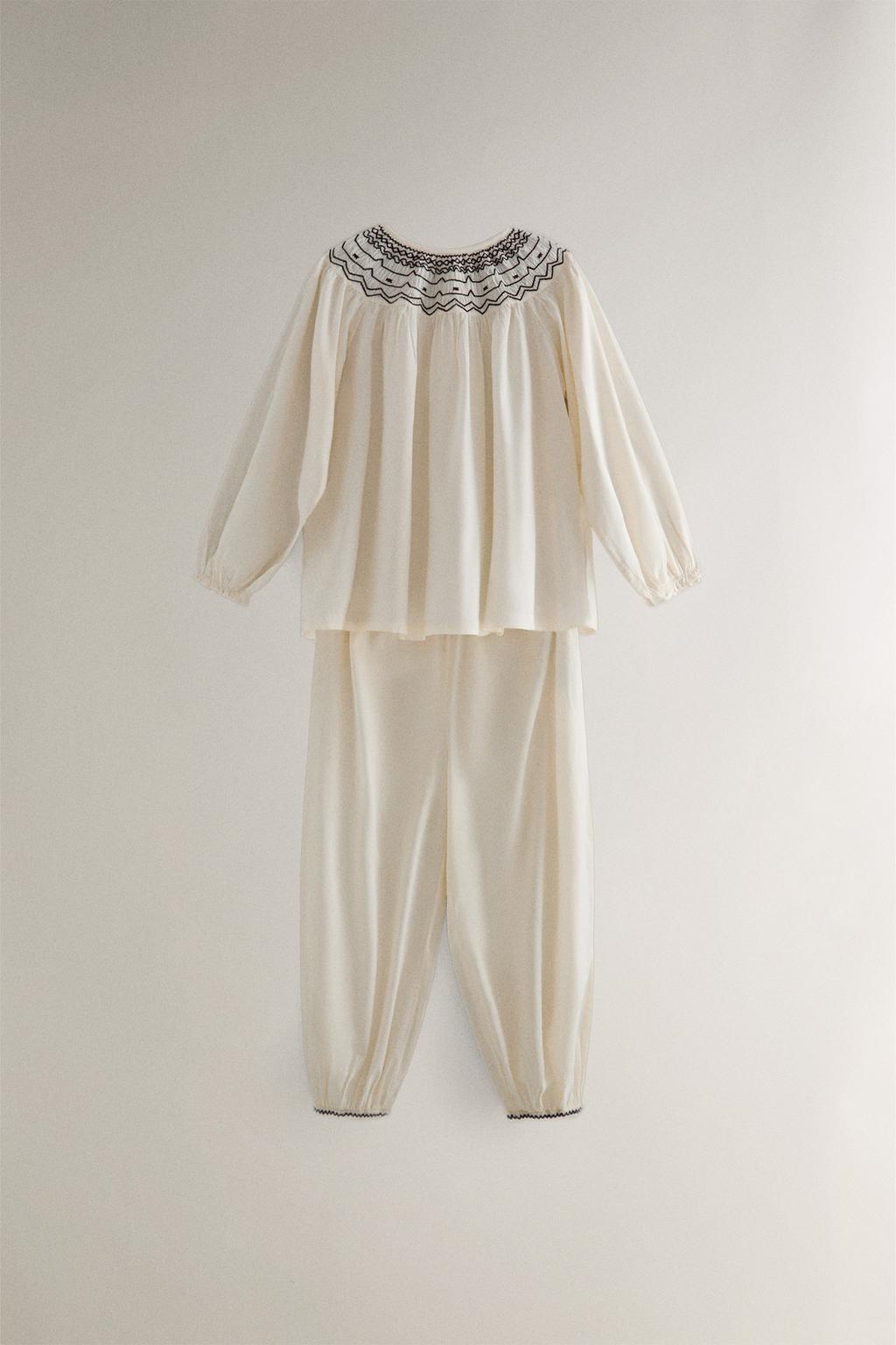 Пижамные брюки сборками на рождество