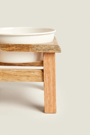 Миска для корма для домашних животных с подставкой