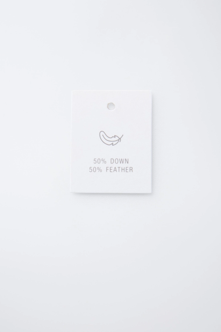 Длинный пуховик с водоотталкивающей отделкой