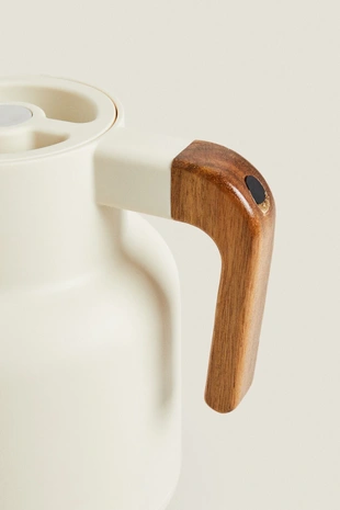 Термос с ручкой из акации- Заказать в России