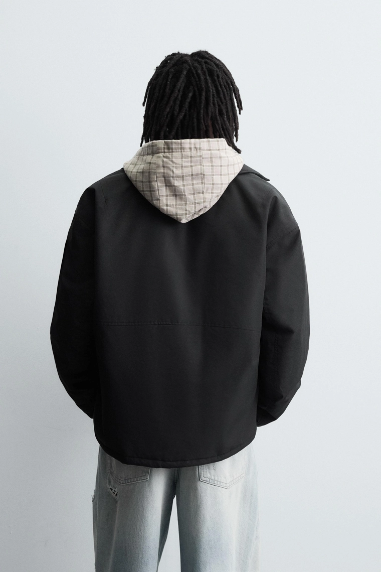 Технический стеганный пиджак