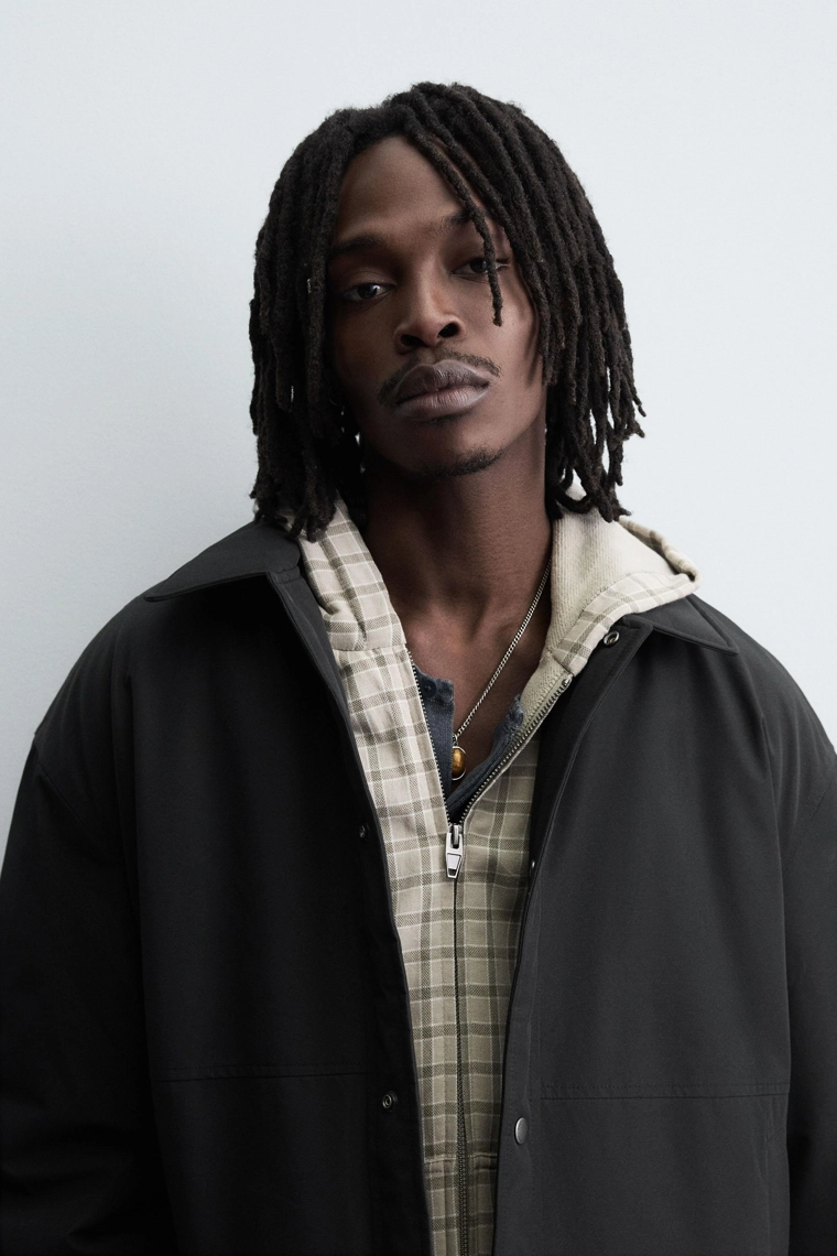 Технический стеганный пиджак