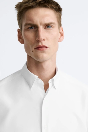 Рубашка из эластичной ткани- Заказать в России