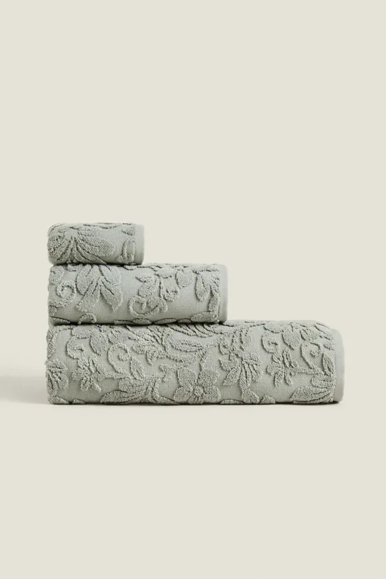 ЖАККАРДОВОЕ ХЛОПЧАТОБУМАЖНОЕ ПОЛОТЕНЦЕ