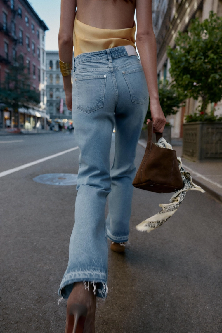 Джинсы z1975 средней посадки bootcut