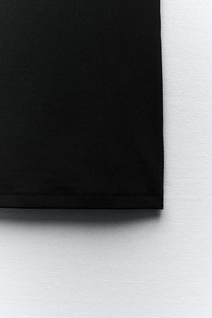 Топ из полиамида с тонкими бретелями- Заказать в России