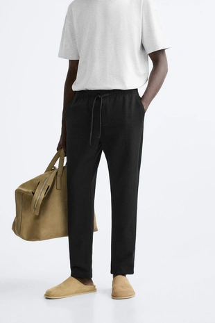 Брюки-джоггеры комфортной посадки- Заказать в России